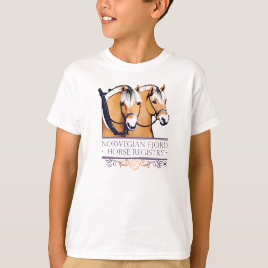 T-shirt Habillement de logo de NFHR (Devant)