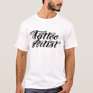 T-shirt Habillement de marque d'artiste de tatouage