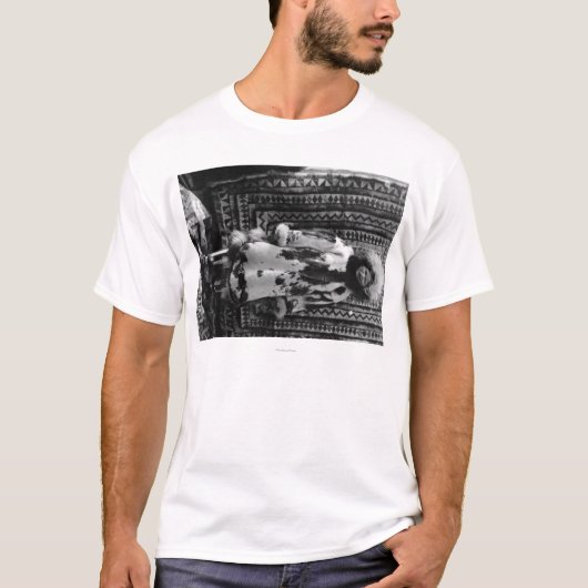 T-shirt Habillement de port Alaska de fourrure de fille (Devant)