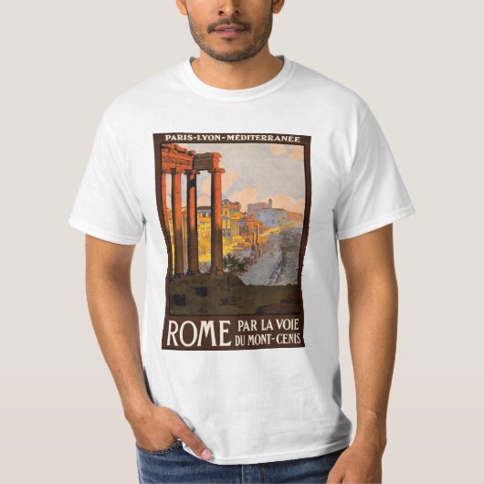 T-shirt Habillement de Rome Italie (Devant)