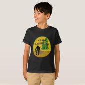 T-shirt habillement de sasquatch de camp (Devant entier)