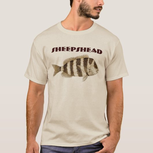 T-shirt Habillement de Sheepshead (Devant)