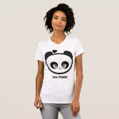 T-shirt Habillement décontracté de dames de scoop de (Devant entier)