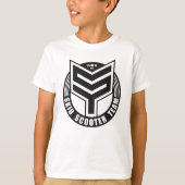 T-shirt Habillement d'équipe de scooter de dérapage (Devant)
