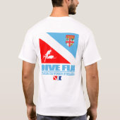 T-shirt Habillement des Fidji de piqué (Dos)