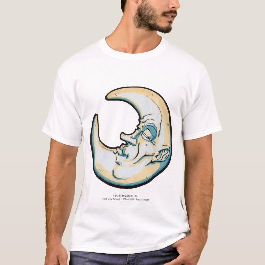 T-shirt Habillement "d'homme de lune" (Devant)