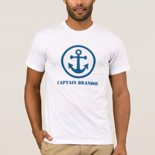 T-shirt Habillement fait sur commande des textes d'Ancre