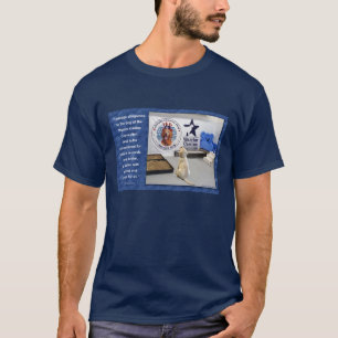 T-shirt Habillement foncé (avant) d'engagement de chiot d