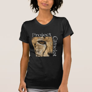 T-shirt Habillement foncé de Camelot de projet (regard