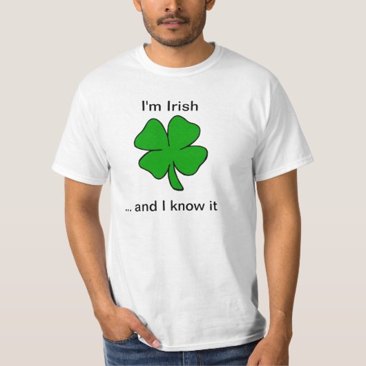 T-shirt Habillement irlandais (Devant)