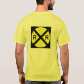 T-shirt Habillement jaune de Railfan (Dos)
