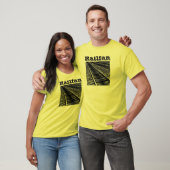 T-shirt Habillement jaune de Railfan (Unisexe)