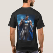 T-shirt Habillez votre style : Tee de tatouage Superhero p (Dos)