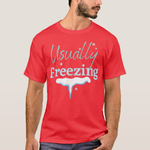 T-SHIRT HABITUELLEMENT FRAÎCHISSANT, HIVER WONDERLAND, NEI