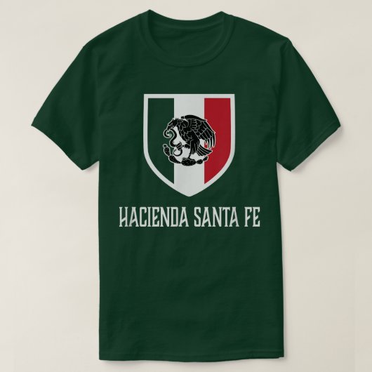 T-shirt Hacienda Père Noël Fe, Mexique  (Design devant)