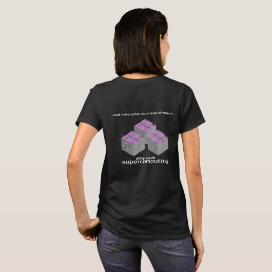 T-shirt Hack ! w/Dirty South Supercomputing (Dos entier)