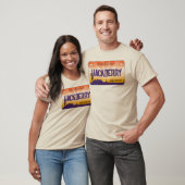 T-shirt Hackberry Arizona plaque d'immatriculation drapeau (Unisexe)