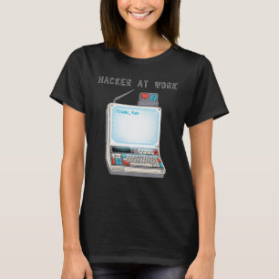 T-shirt Hacker au travail 5