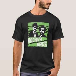 T-shirt Hacker Bros Coder Software Engineer Programmation