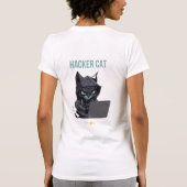 T-shirt Hacker Cat (Dos)