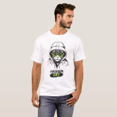T-shirt Hacker Cat | Cool, technicien (Devant entier)