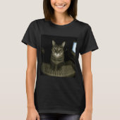 T-shirt Hacker Cat Meme Funny Computer Cat Kitten Gamer Ca (Devant)