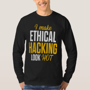 T-shirt Hacker éthique Cybersécurité It Pen Tester 17