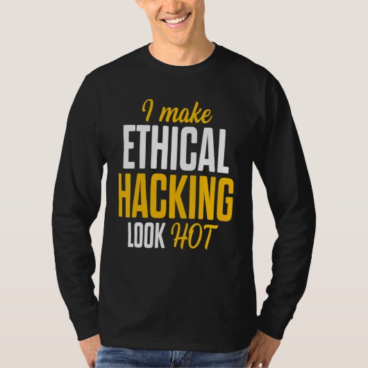 T-shirt Hacker éthique Cybersécurité It Pen Tester 17 (Devant)