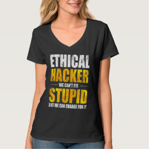 T-shirt Hacker éthique Cybersécurité It Pen Tester 6