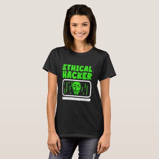 T-shirt Hacker éthique Hacking Hack Hack informatique Hack (Devant entier)