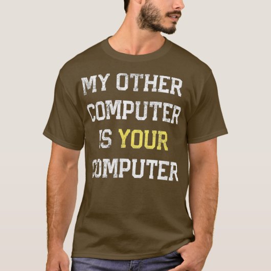 T-shirt Hacker Hacking Programmer Linu Cadeaux Hackers (Devant)