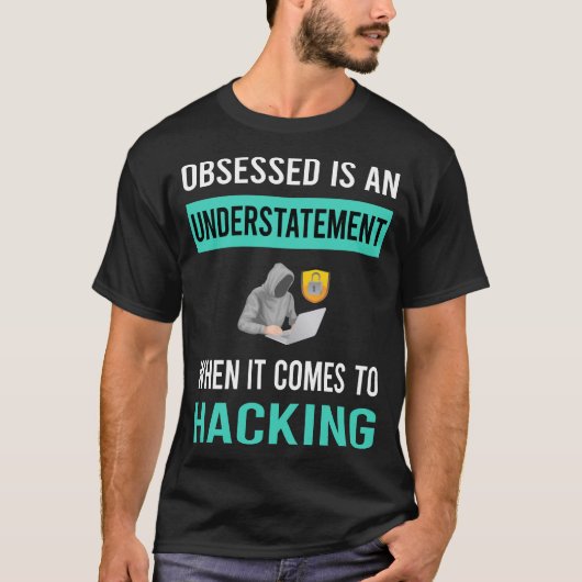 T-shirt Hacker piratage observé (Devant)