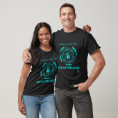 T-shirt Hackers éthiques, cybersécurité et conformité (Unisexe)