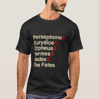 T-shirt Hades Orpheus Et Eurydice Théâtre Musical