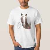 T-shirt Haflinger font face (Devant)