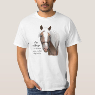 T-shirt Haflinger font face