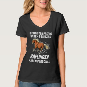T-shirt Haflinger Personal Rider Horse