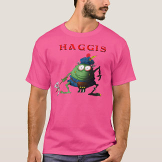 T-shirt Haggis Sleeve De Baseball
