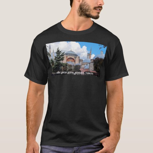 T-shirt Hagia Sofia, Istanbul, Turkiye (Devant)