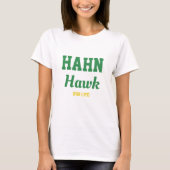 T-shirt Hahn Hawk High School Allemagne T-shirt, Vert Or (Devant)