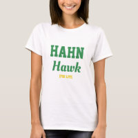 Hahn Hawk High School Allemagne T-shirt, Vert Or