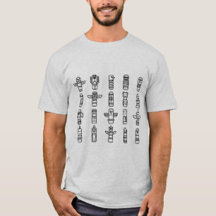 T-shirt Haida Animaux Autochtones Indiens Haïda Autochtone