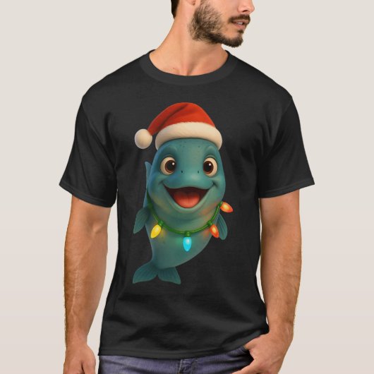 T-shirt Haikouichthys de Noël (Devant)