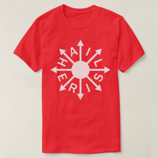 T-shirt Hail Eris Chaos Star (Design devant)
