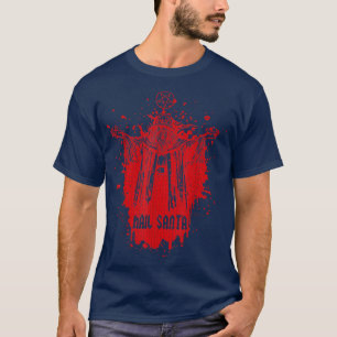 T-shirt Hail Père Noël laide Sweater Sleigher de Noël Lour