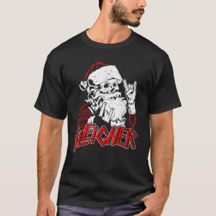T-shirt Hail Santa Claus Noël Joyeux Krampus Xmas Skul