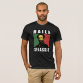 T-shirt Haile Selassie Empereur (Devant entier)