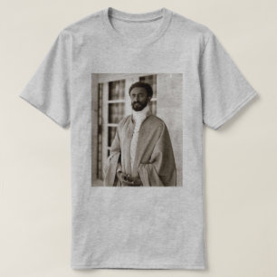 T-shirt Haile Selassie - HIM - Rastafari - Rasta Shirt
