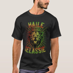 T-shirt Haile Selassie Jah Rastafari