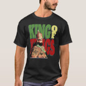 T-shirt Haile Selassie King Rastafarian (Devant)